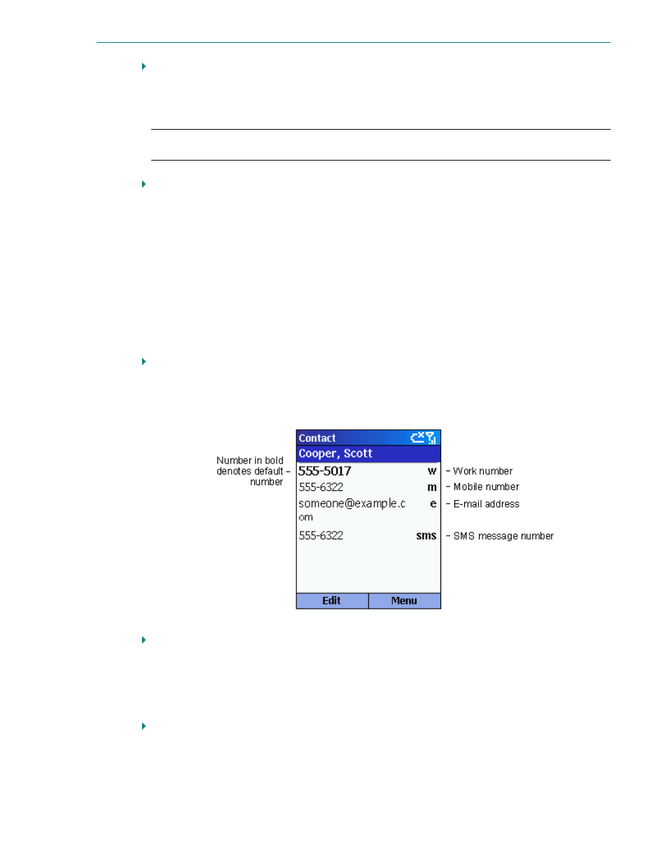Contact cards | Microsoft Smartphone 2002 User Manual | Page 47 / 74