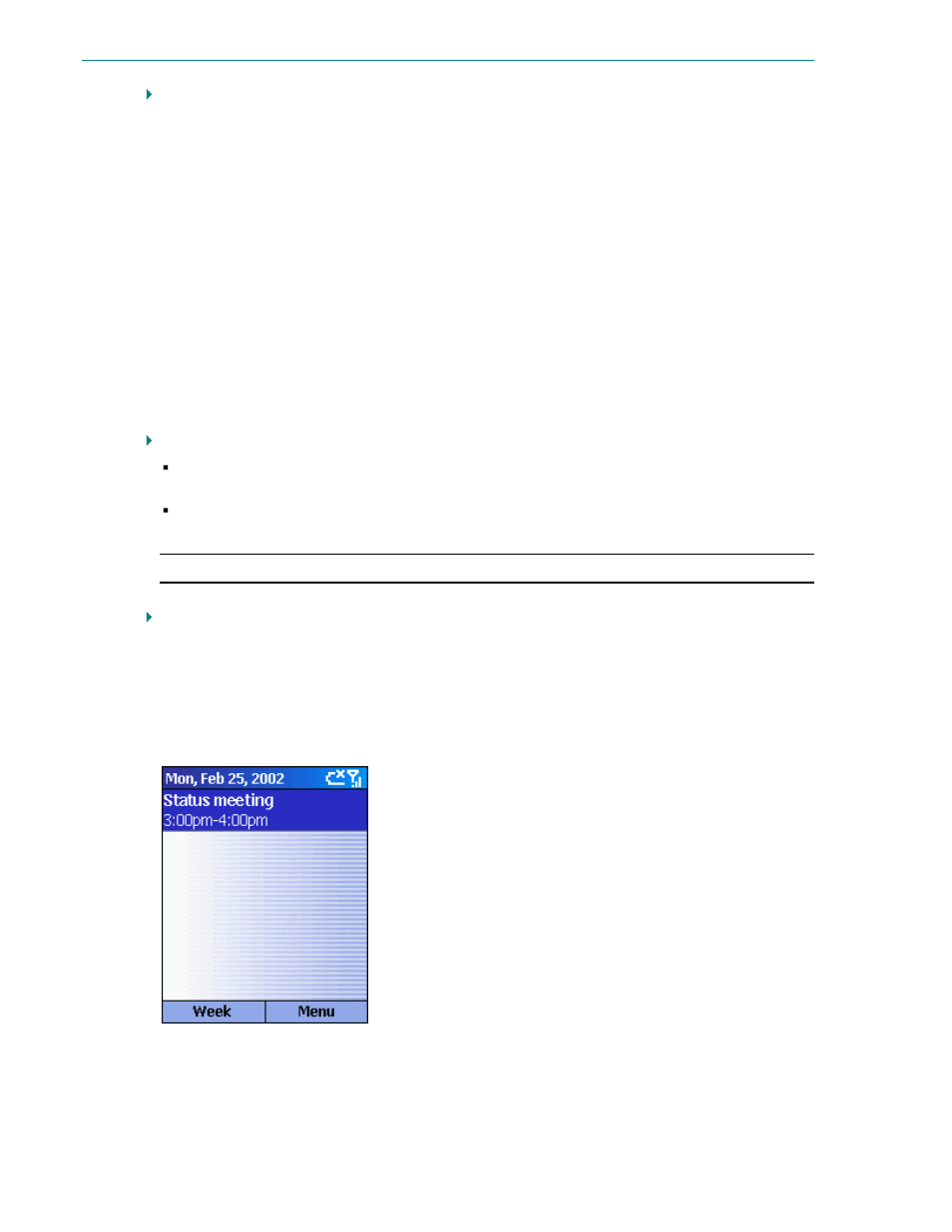 Viewing your schedule | Microsoft Smartphone 2002 User Manual | Page 50 / 74