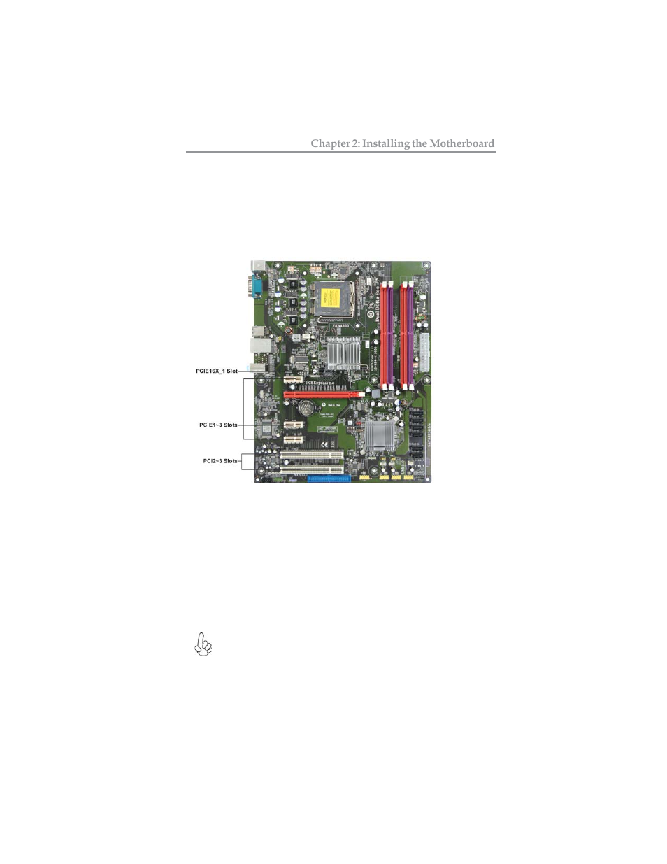 Installing the motherboard | Microsoft MOTHERBOARD USER'S GUIDE PXP43 User Manual | Page 17 / 46