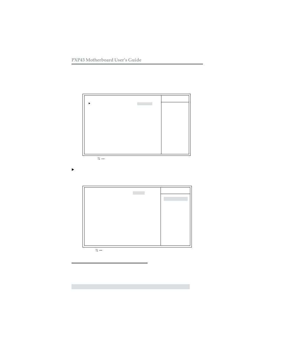 Using bios, Pxp43 motherboard user’s guide pc health status | Microsoft MOTHERBOARD USER'S GUIDE PXP43 User Manual | Page 38 / 46