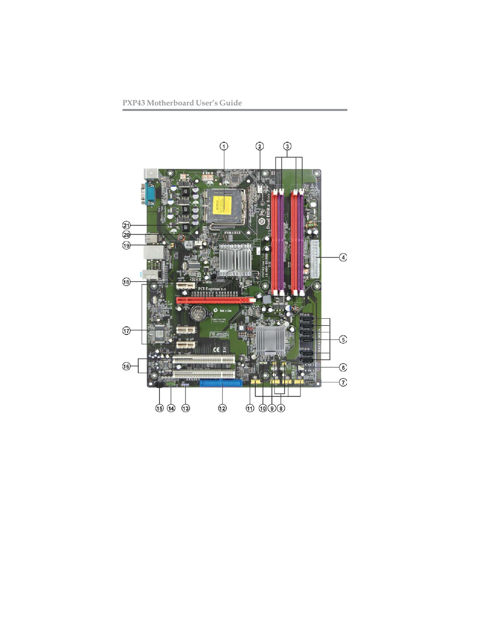 Microsoft MOTHERBOARD USER'S GUIDE PXP43 User Manual | Page 8 / 46