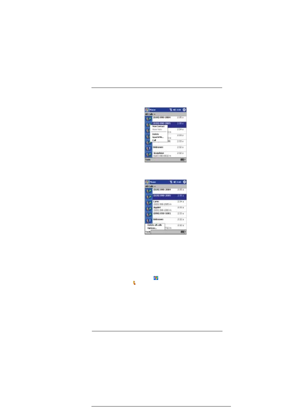 Customizing the phone functions | Microsoft ET180 User Manual | Page 107 / 136