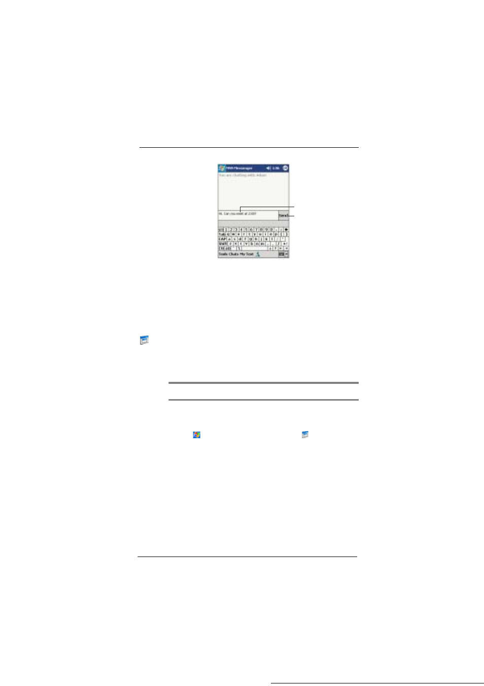 Terminal services client, Connecting to a terminal server | Microsoft ET180 User Manual | Page 82 / 136