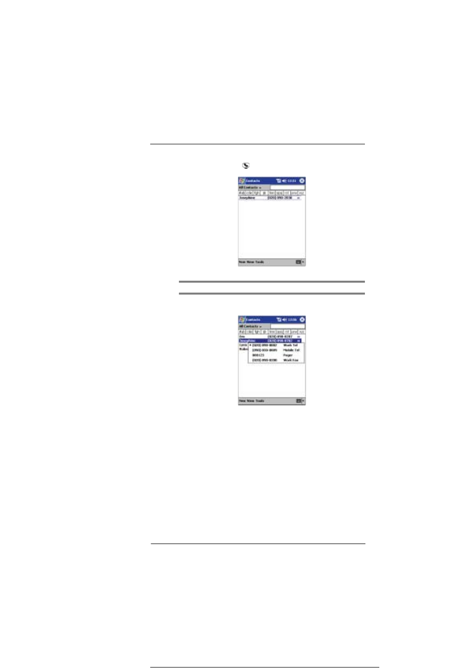 Making a call using speed dial | Microsoft ET180 User Manual | Page 93 / 136