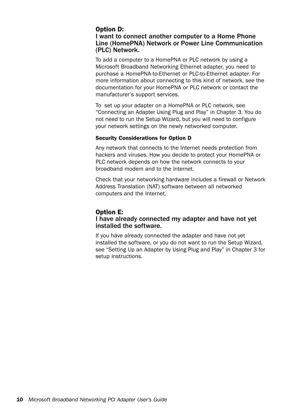 Microsoft MN-130 User Manual | Page 14 / 64