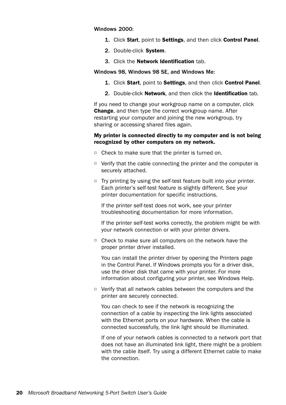 Microsoft MN-150 User Manual | Page 24 / 40