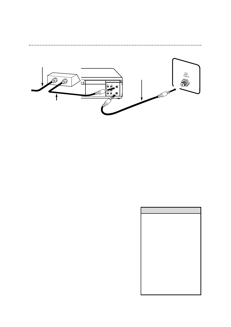 8 hookups with a cable box/dss receiver | Philips Magnavox VRX562AT User Manual | Page 8 / 64
