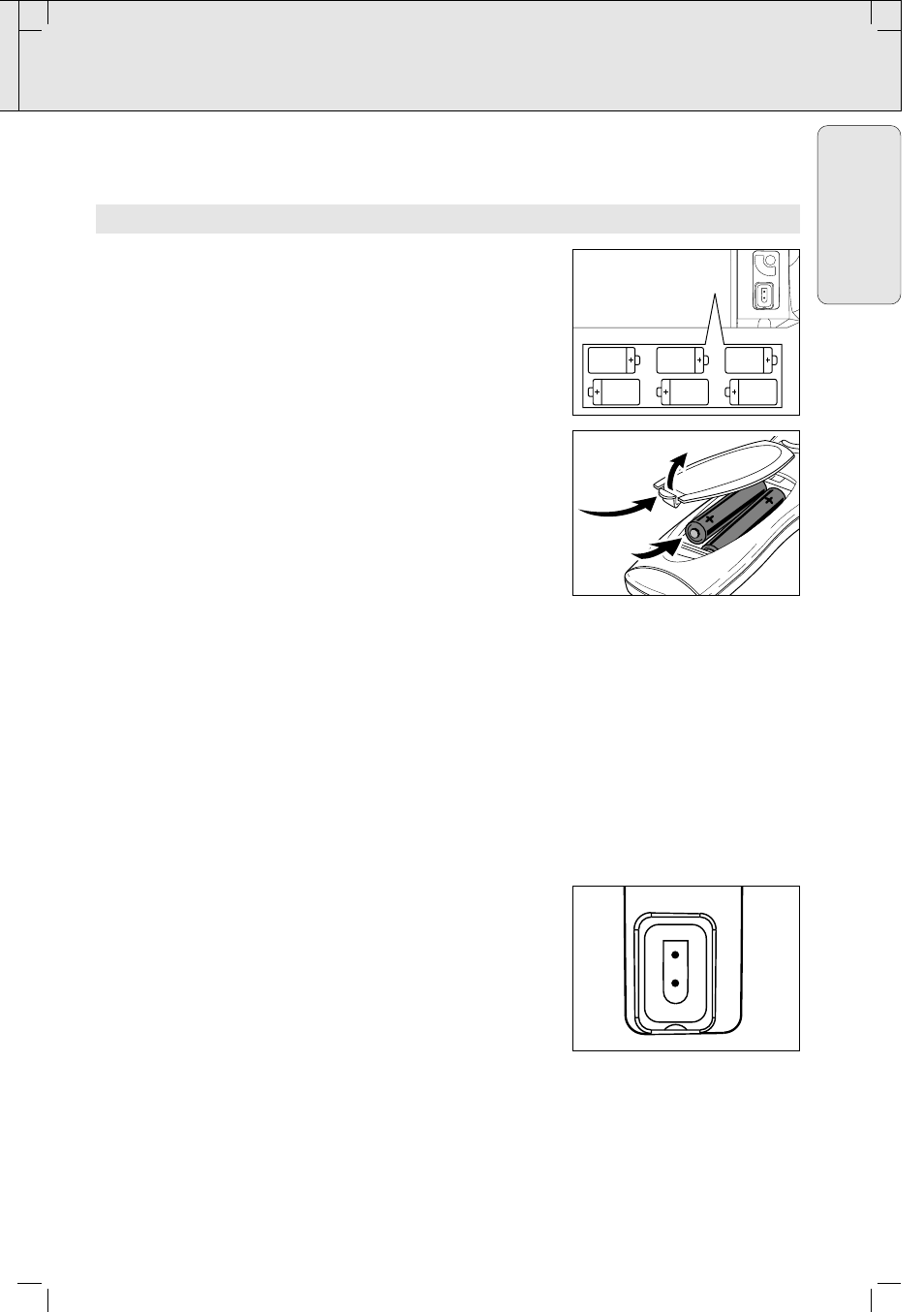 Power supply | Philips AZ 1045 User Manual | Page 9 / 44