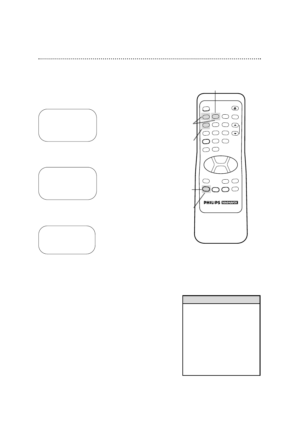 Language selection 17 | Philips Magnavox VRX262AT User Manual | Page 17 / 52