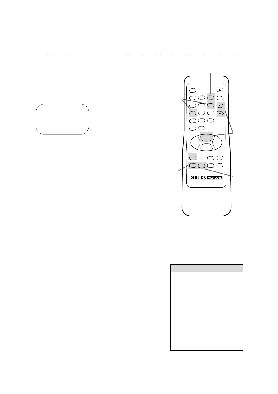 Mts broadcast stereo system (cont’d) 43 | Philips Magnavox VRX262AT User Manual | Page 43 / 52