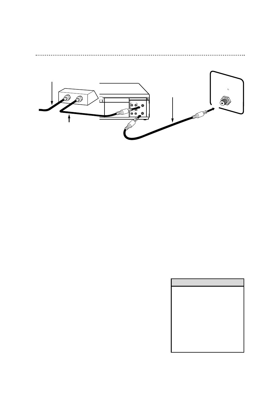 8 hookups with a cable box | Philips Magnavox VRX262AT User Manual | Page 8 / 52
