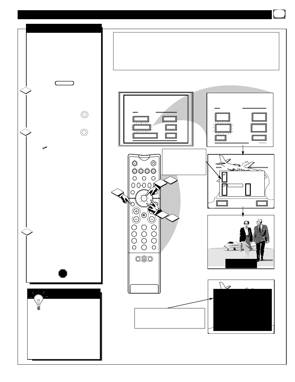 Eature, Ontrols, Continued | Stop, Closed caption | Philips 60P916 User Manual | Page 11 / 58