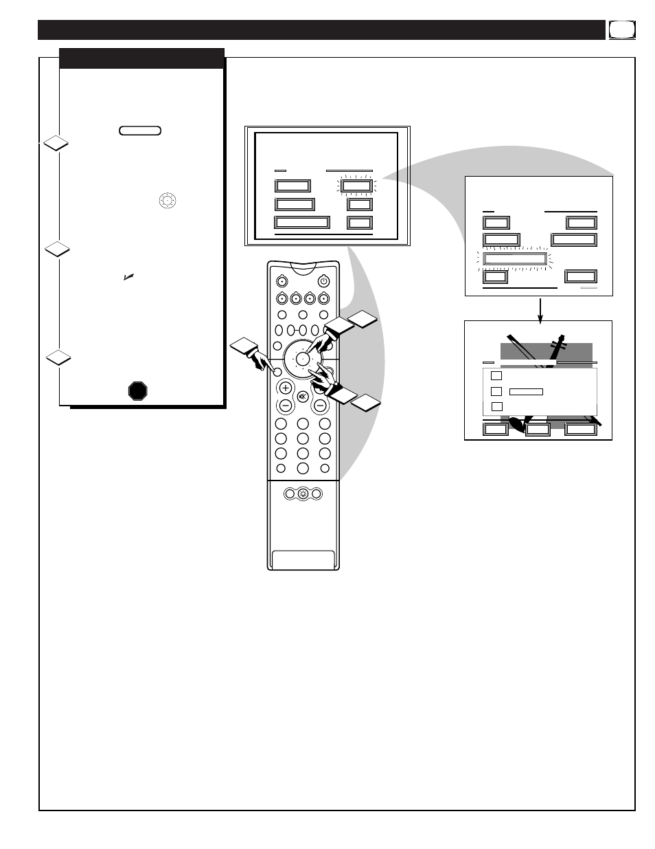 Ound, Ontrols, Continued | Philips 60P916 User Manual | Page 29 / 58