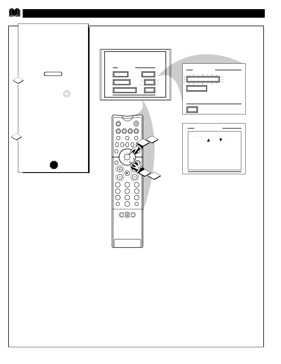 Tv h, Stop | Philips 60P916 User Manual | Page 54 / 58