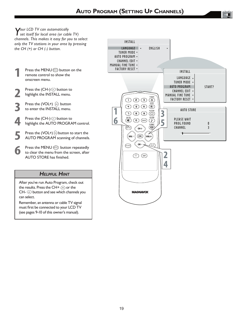 Philips Magnavox 26MF605W User Manual | Page 19 / 41