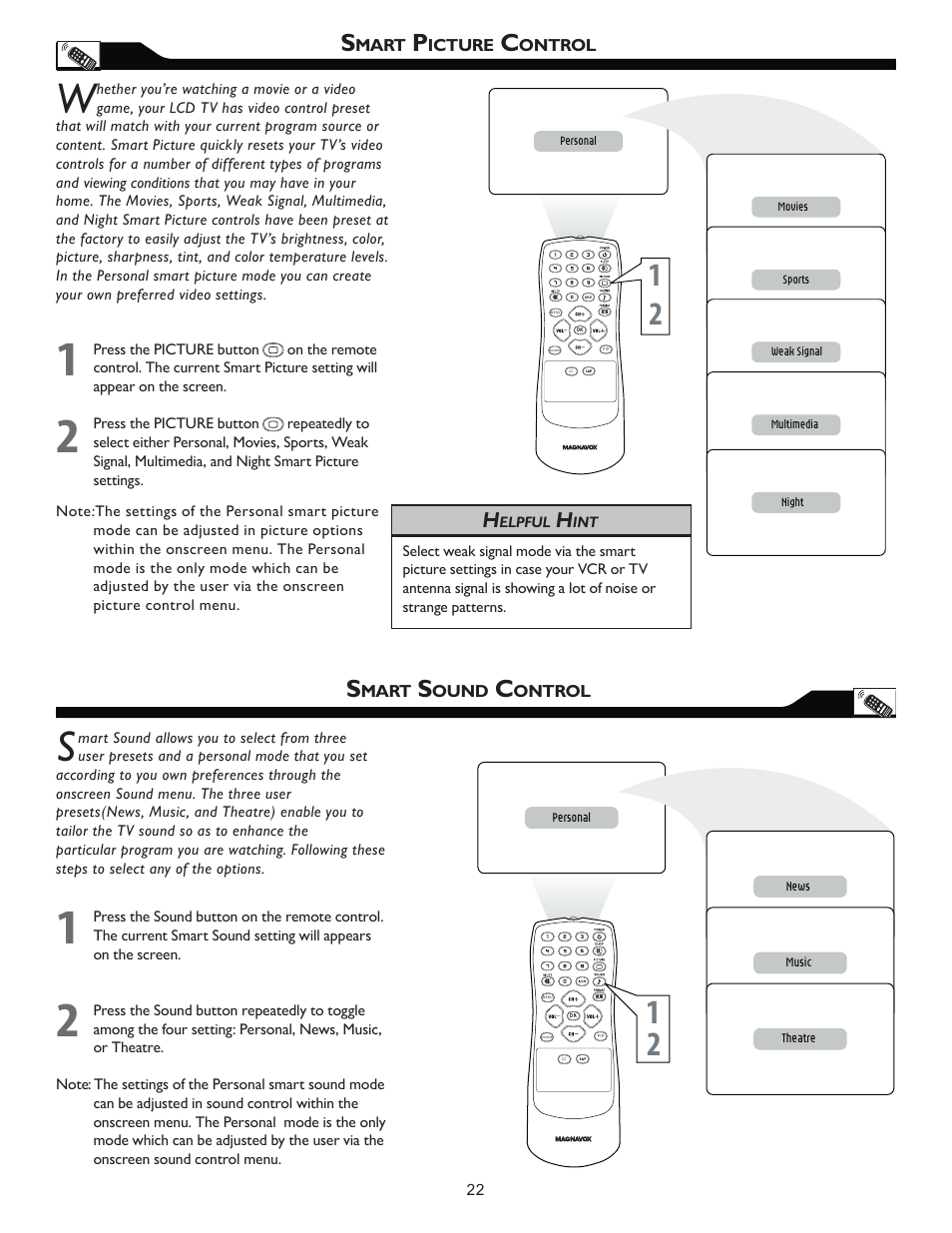 Philips Magnavox 26MF605W User Manual | Page 22 / 41