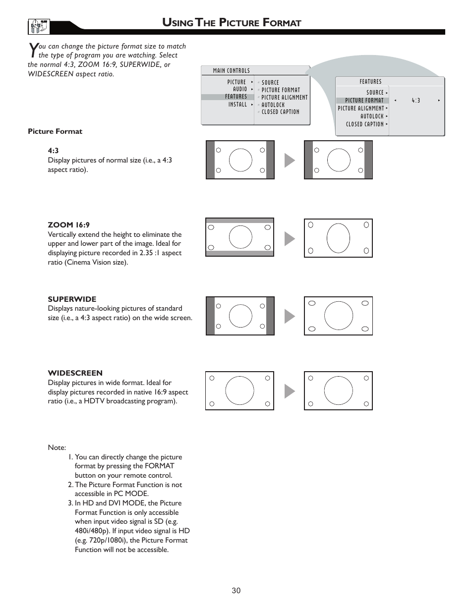 Philips Magnavox 26MF605W User Manual | Page 30 / 41