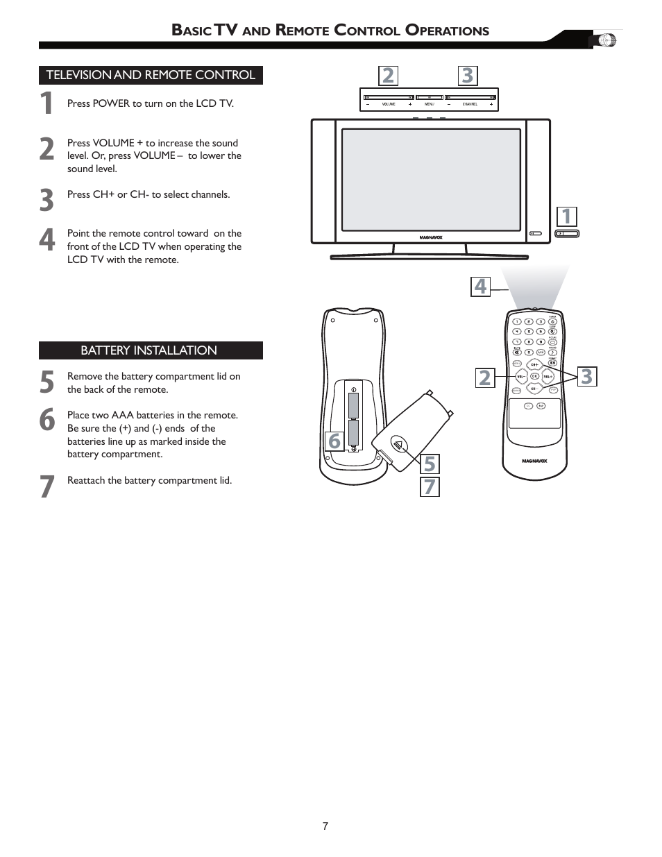 Philips Magnavox 26MF605W User Manual | Page 7 / 41