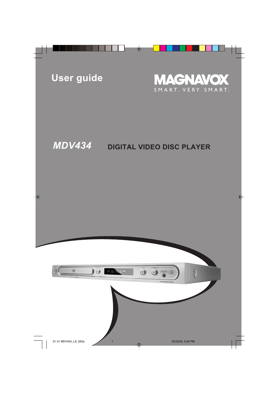 Philips Magnavox MDV434 User Manual | 31 pages