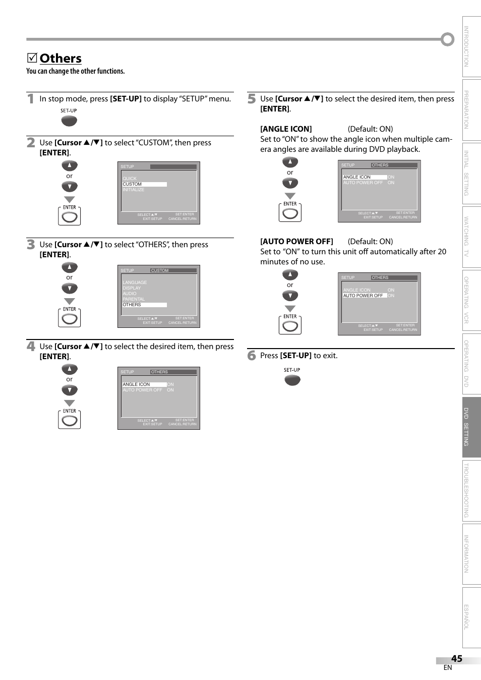 Others | Philips Magnavox CT270MW8 A User Manual | Page 45 / 111
