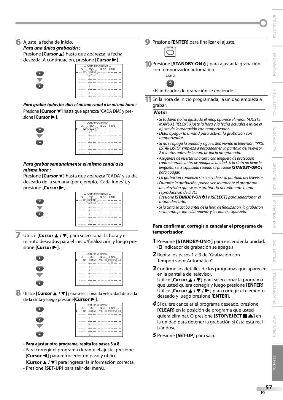 Philips Magnavox CT270MW8 A User Manual | Page 57 / 111