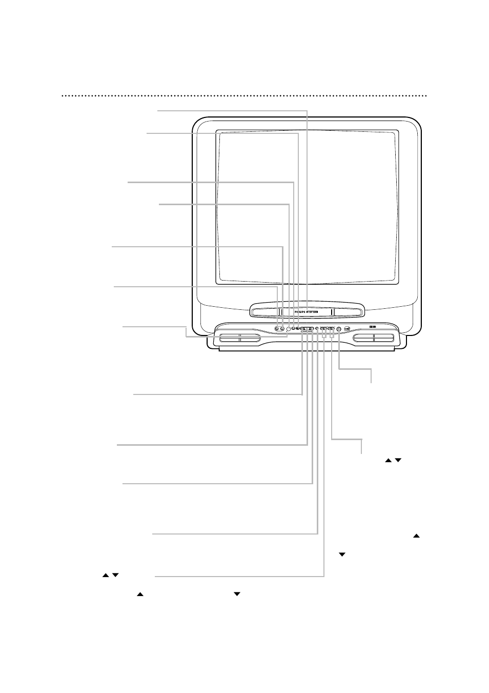 20 front panel | Philips Magnavox CCA252AT User Manual | Page 20 / 60