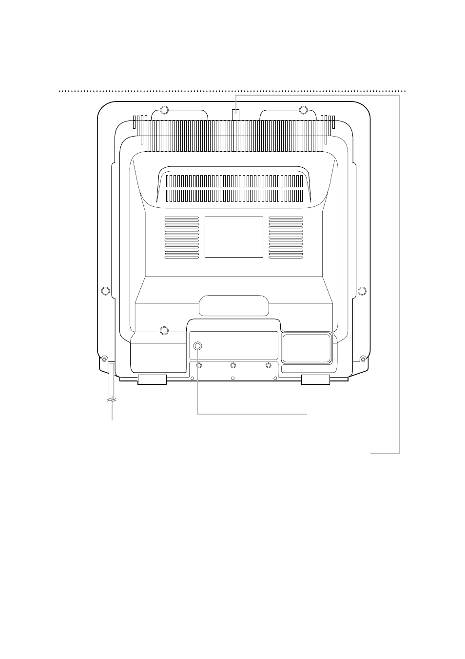 Rear panel 21 | Philips Magnavox CCA252AT User Manual | Page 21 / 60