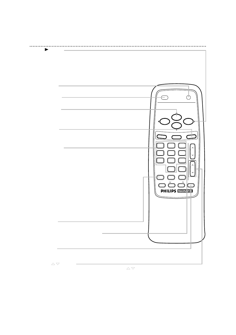 22 remote control buttons | Philips Magnavox CCA252AT User Manual | Page 22 / 60