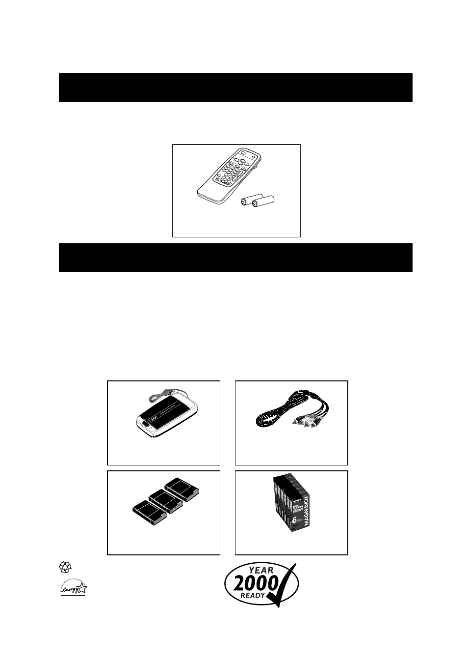 Upplied, Ccessories, Ptional | Philips Magnavox CCA252AT User Manual | Page 60 / 60