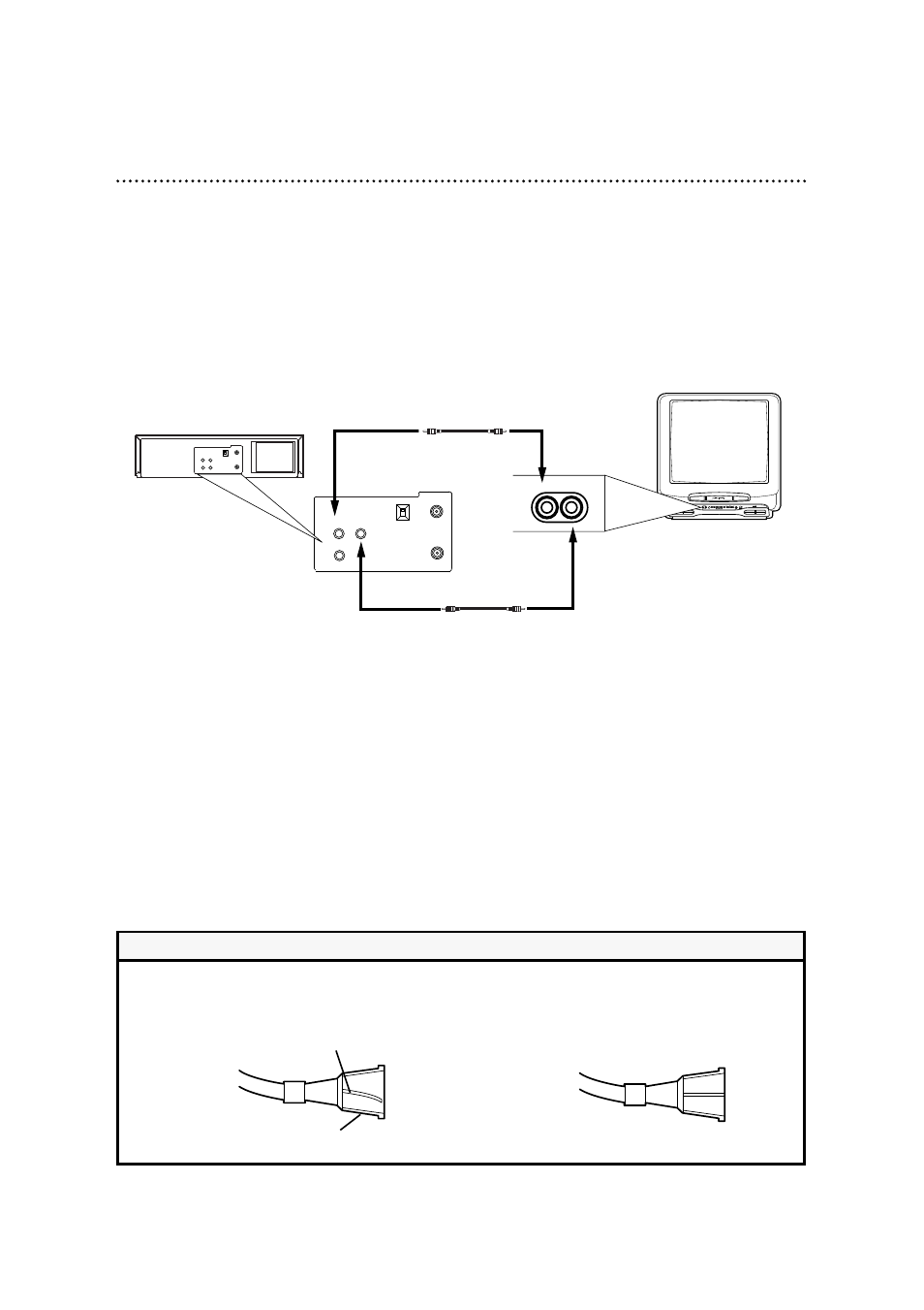 Hooking up the tv/vcr (cont’d) 7, Helpful hints, Plug in the tv/vcr | Before you turn on the tv/vcr, go to page eight | Philips Magnavox CCA252AT User Manual | Page 7 / 60