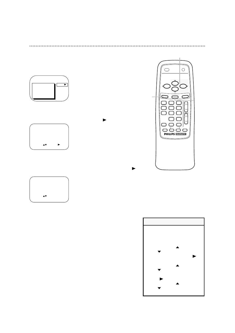 Language selection 9, Helpful hint | Philips Magnavox CCA252AT User Manual | Page 9 / 60