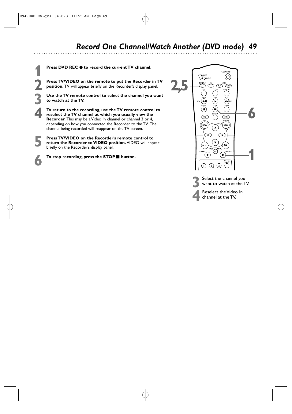 Philips Magnavox MRV700VR User Manual | Page 49 / 90