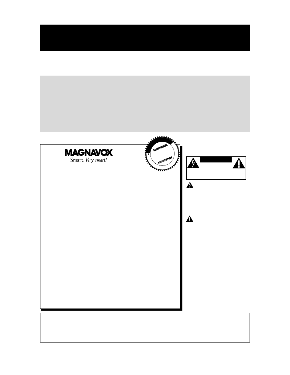 Safety, Warranty verification, Owner confirmation | Model registration, Hurry, Know these, Symbols | Philips Magnavox VR401BMX User Manual | Page 2 / 49