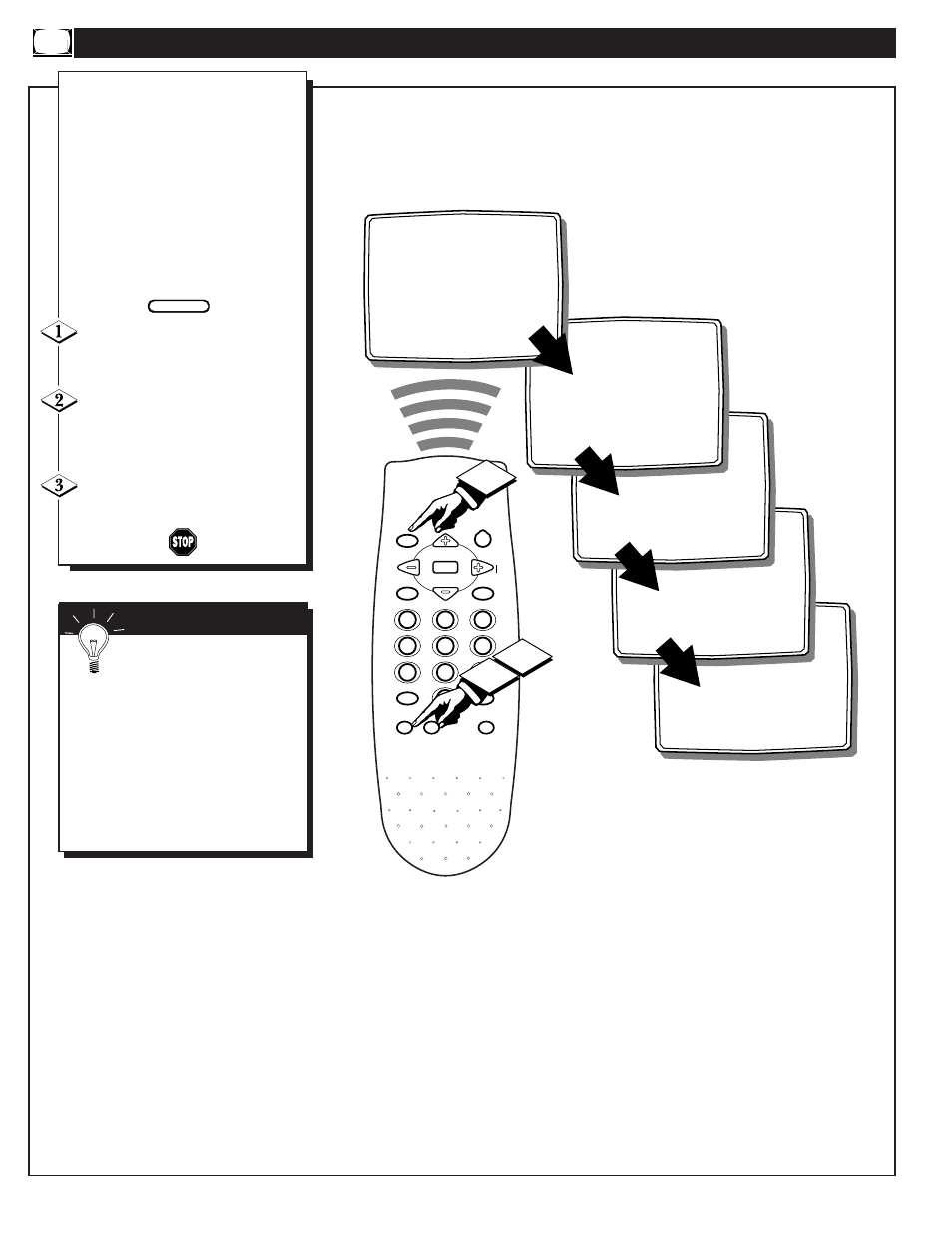 Ow to, Se the, Mart | Icture, Ontrol | Philips Magnavox Color TV User Manual | Page 12 / 20