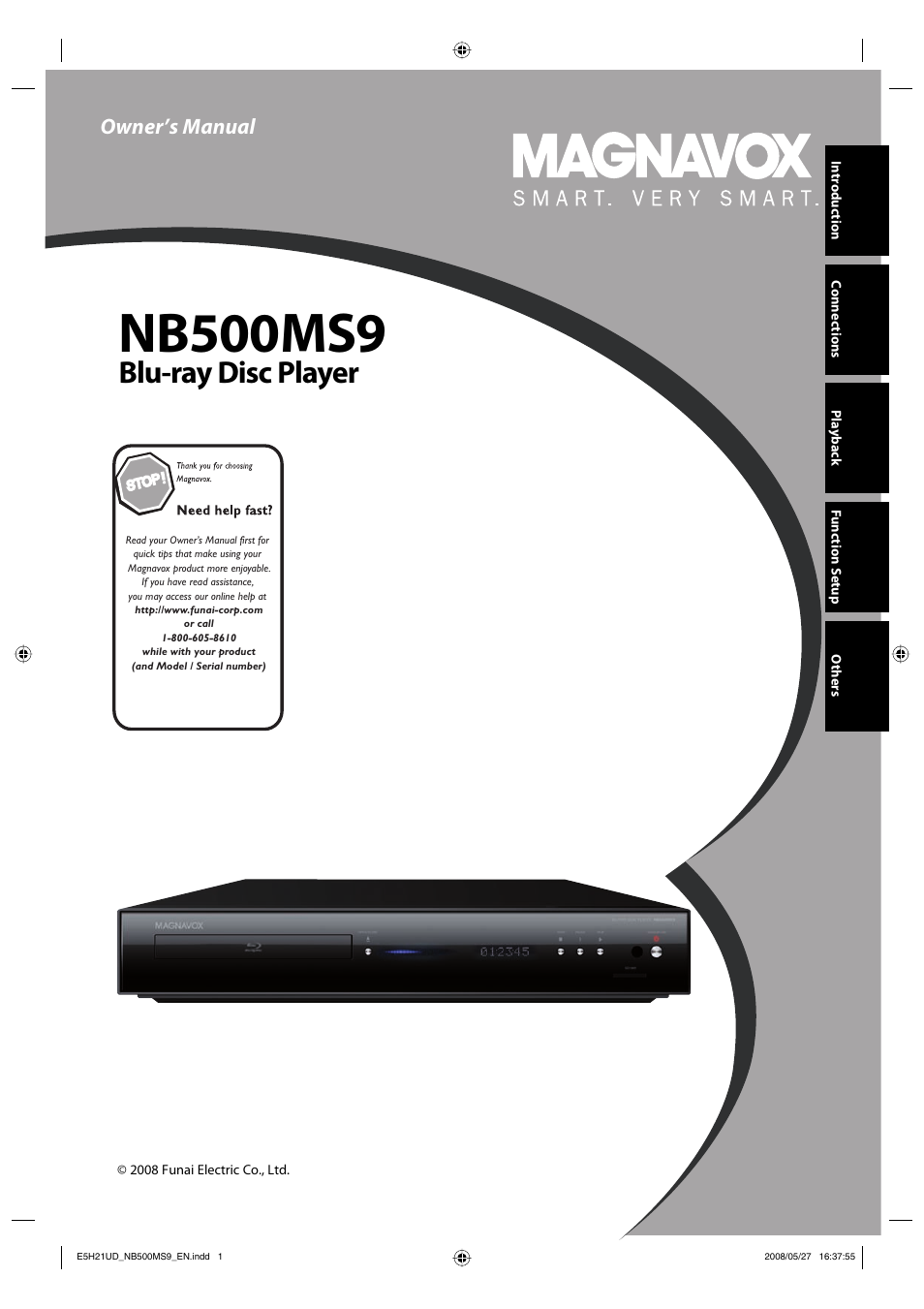 Philips Magnavox NB500MS9 User Manual | 148 pages