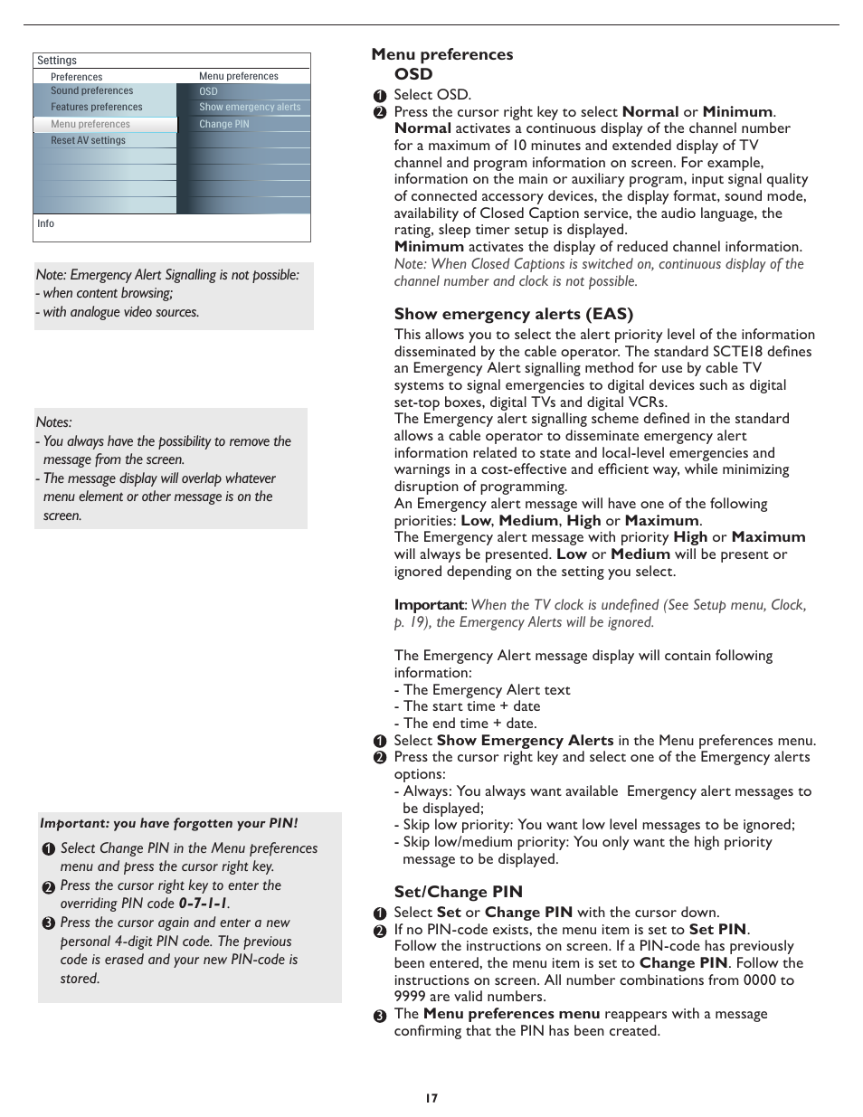 Philips Magnavox 32MF231D User Manual | Page 17 / 38