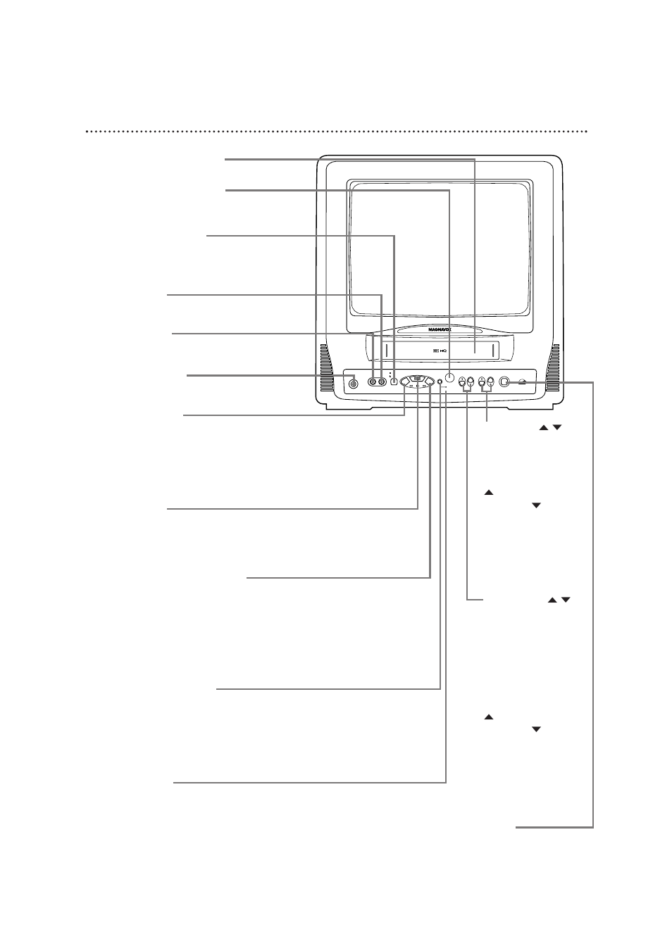 20 front panel | Philips Magnavox CC13B1MG User Manual | Page 20 / 60