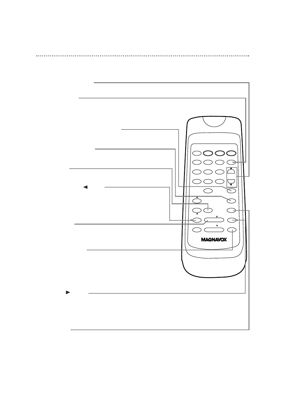 Remote control buttons (cont’d) 23 | Philips Magnavox CC13B1MG User Manual | Page 23 / 60