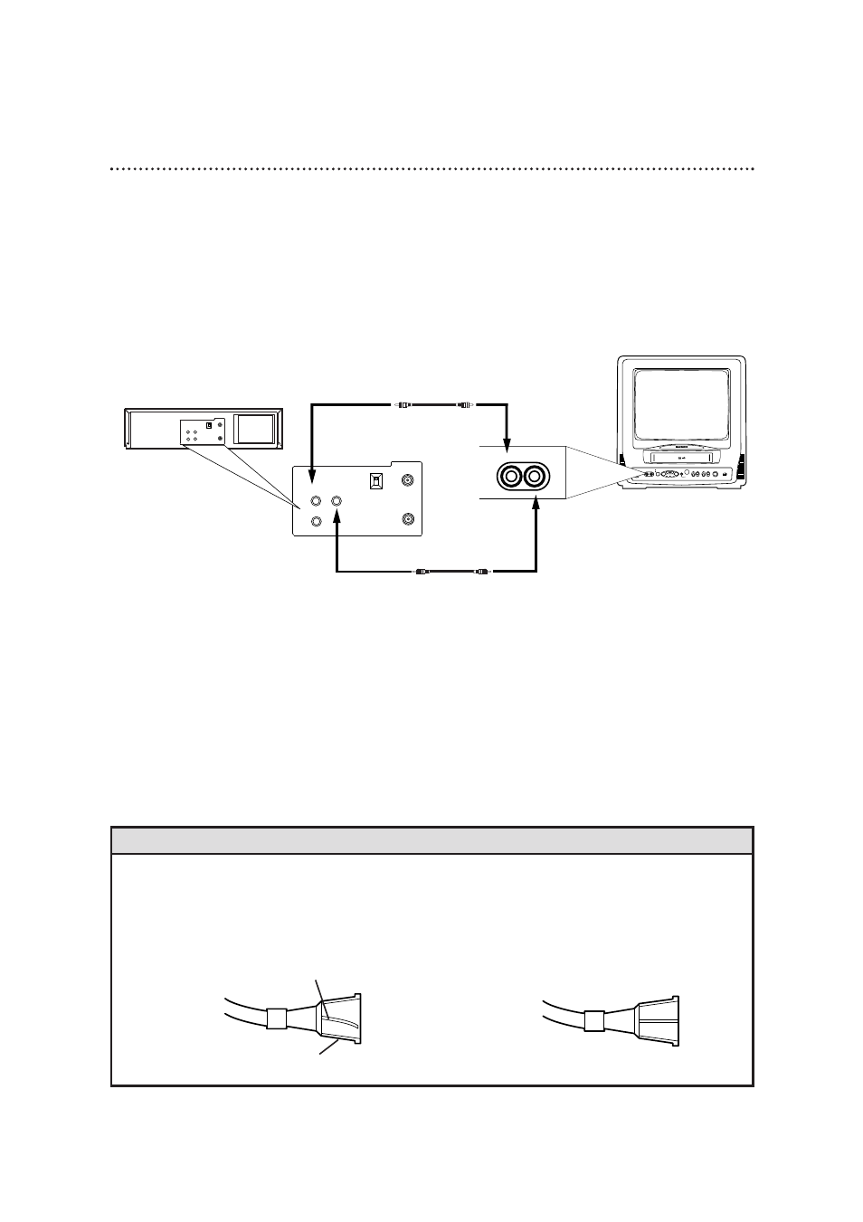 Hooking up the tv/vcr (cont’d) 7, Helpful hints, Plug in the tv/vcr’s power cord | Before you turn on the tv/vcr, go to page eight | Philips Magnavox CC13B1MG User Manual | Page 7 / 60