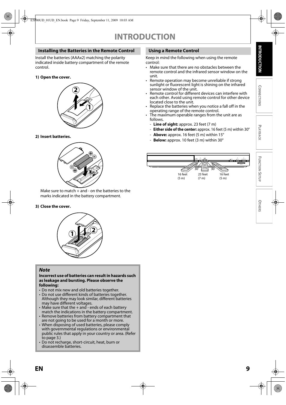 Introduction | Philips Magnavox Blu-ray Disc Player NB500MG1F User Manual | Page 9 / 52