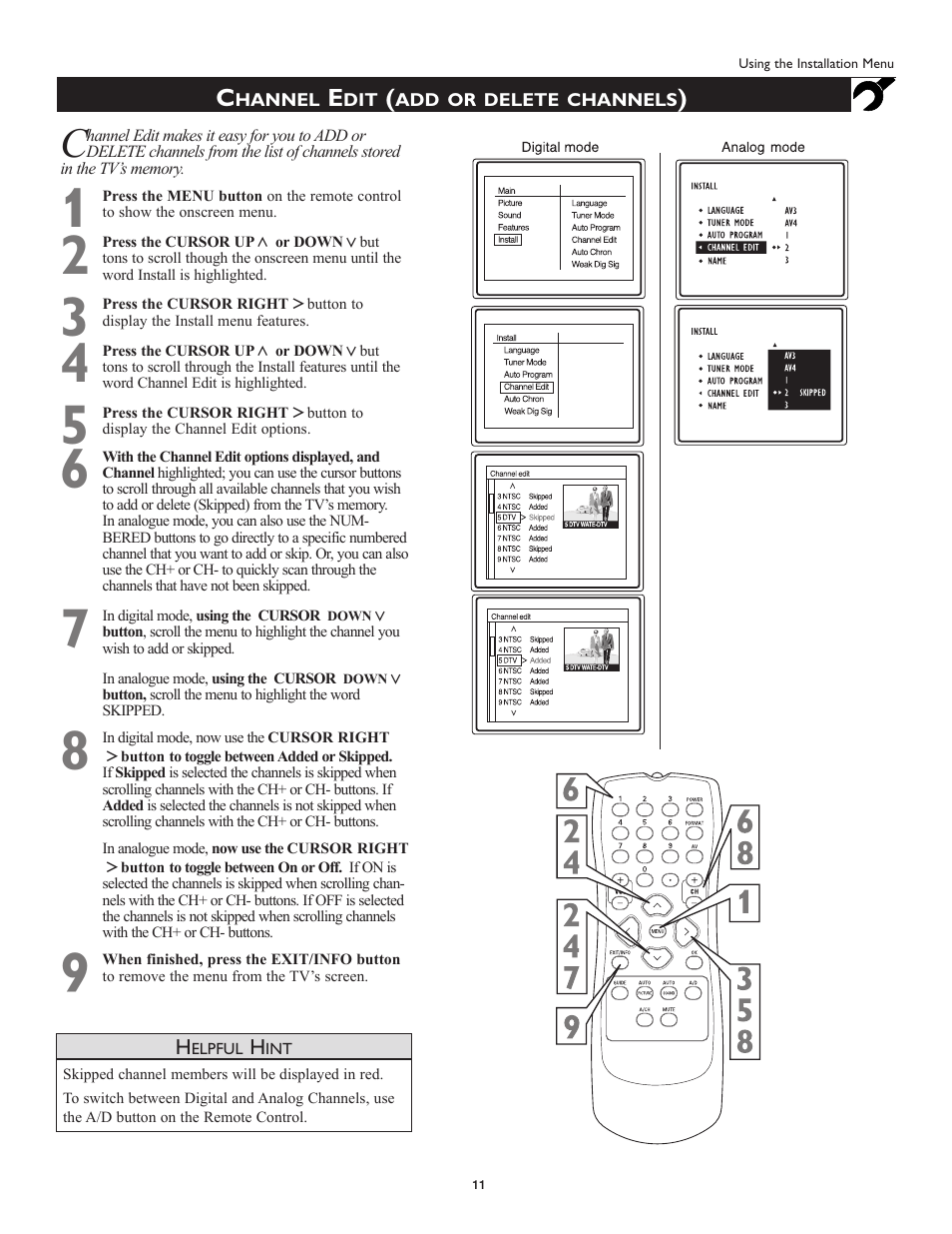 Philips Magnavox 51MP6100Ds User Manual | Page 11 / 38