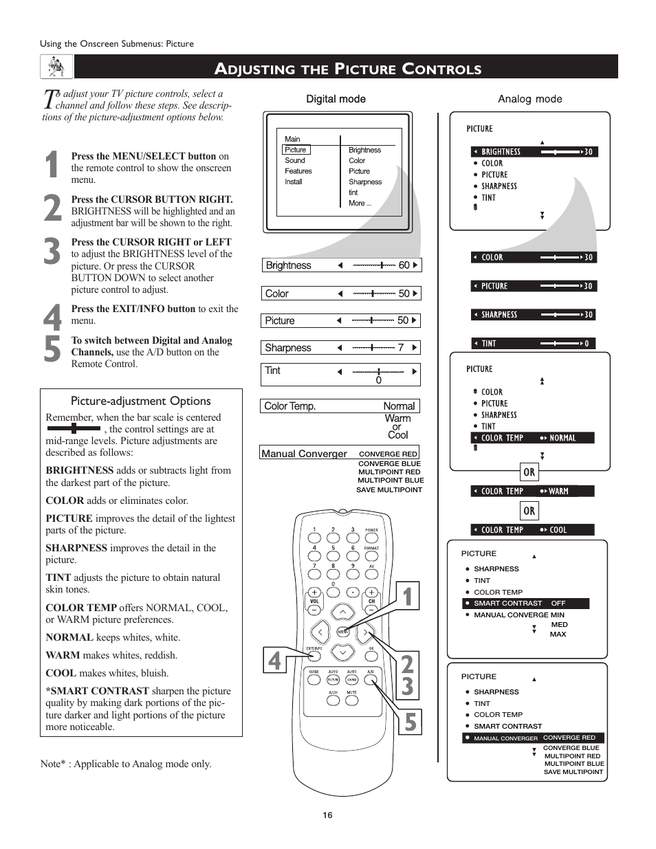 Philips Magnavox 51MP6100Ds User Manual | Page 16 / 38