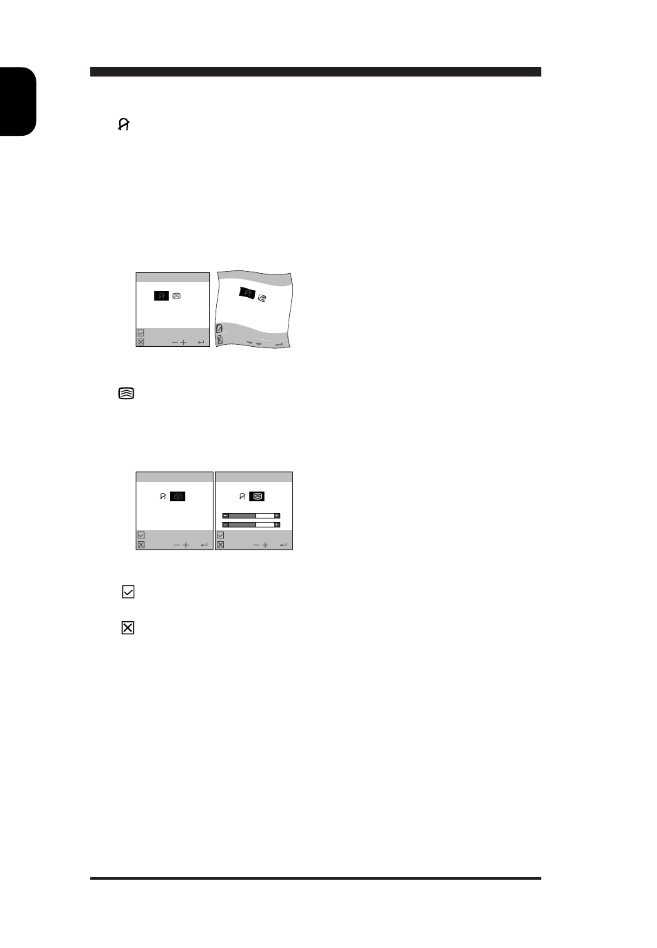 En 14, Sub menu-5: special, Cancel : abandon setup and return to main menu | Philips 17C13A2E User Manual | Page 14 / 19