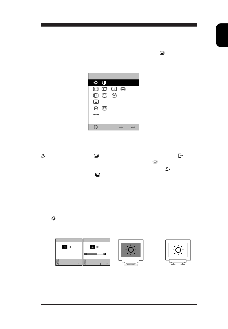 En 9 on-screen-display | Philips 17C13A2E User Manual | Page 9 / 19