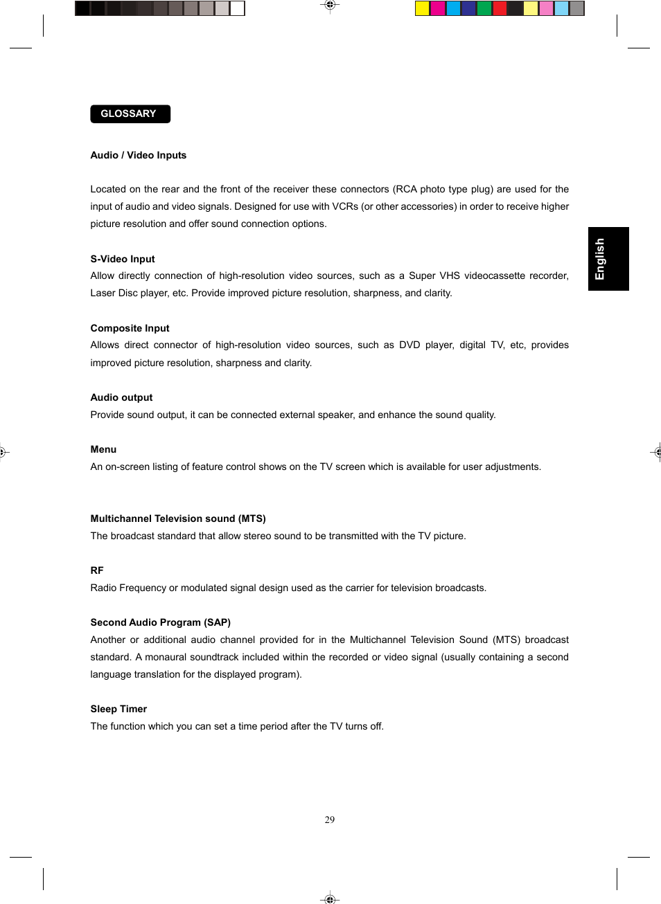 Philips Magnavox 15MF400T/37 Series User Manual | Page 29 / 32