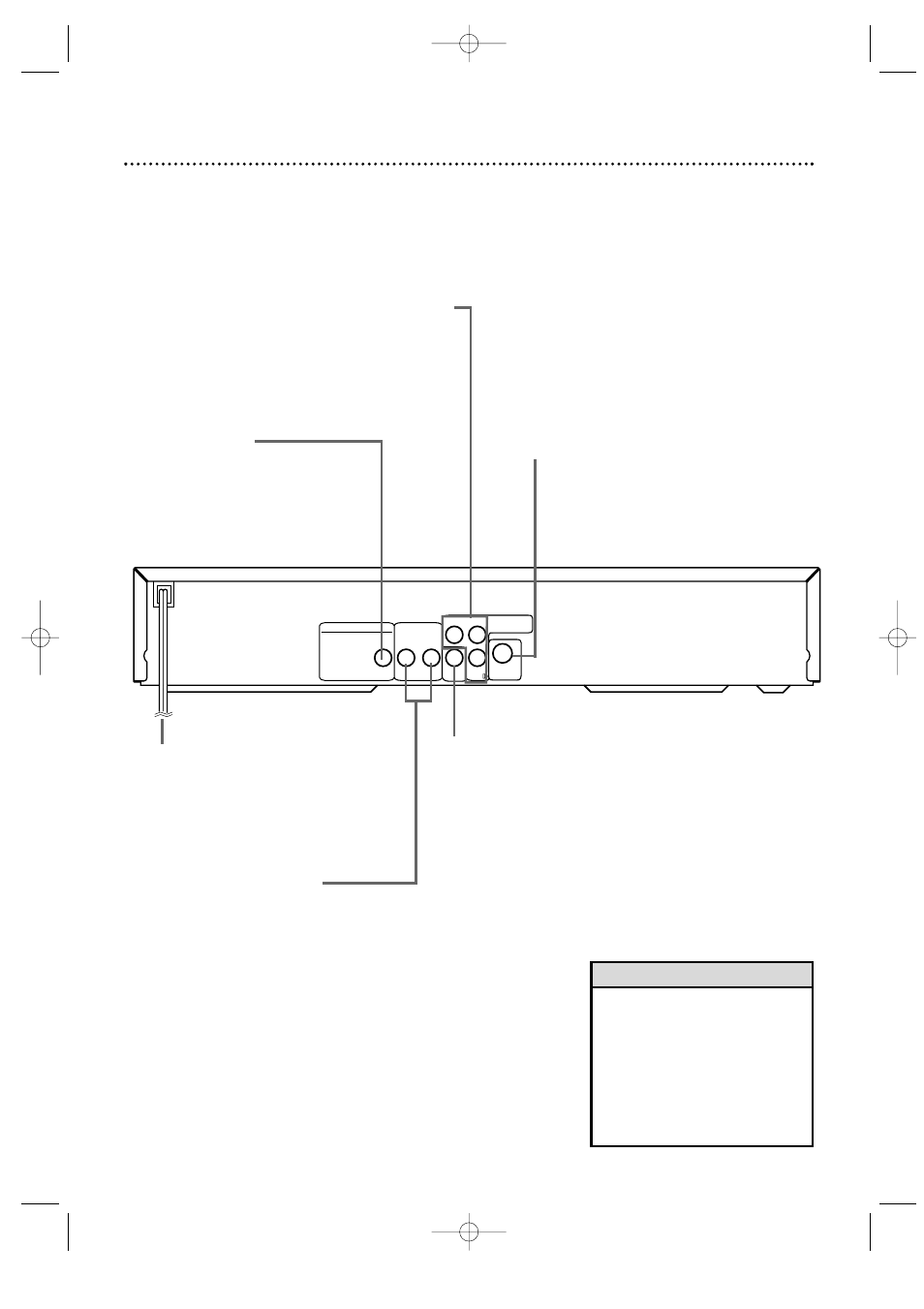 18 rear panel, Helpful hint | Philips Magnavox MDV435 User Manual | Page 18 / 52