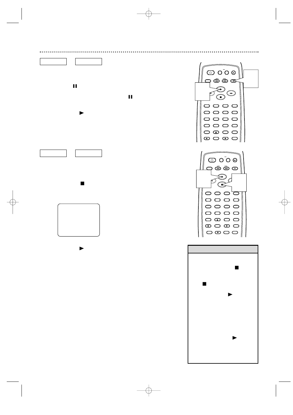 Paused and step-by-step playback, resume on 21, Paused and step-by-step playback, Helpful hints resume on | Dvd audio cd dvd audio cd | Philips Magnavox MDV435 User Manual | Page 21 / 52