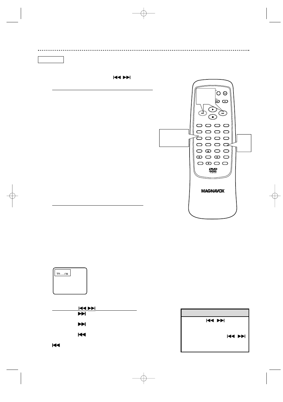 A-b b c, 24 specific track playback, Helpful hints | Philips Magnavox MDV435 User Manual | Page 24 / 52