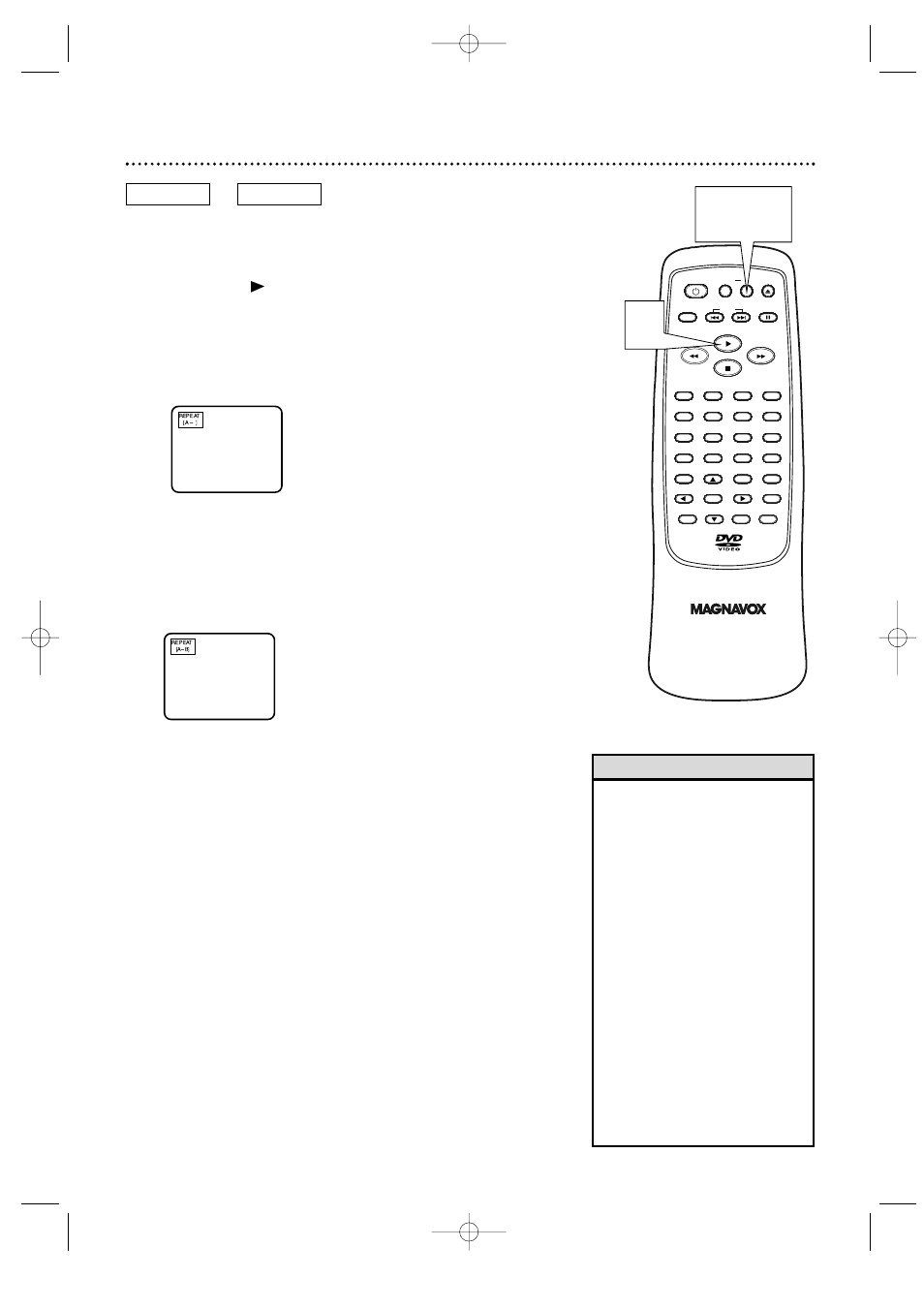 A-b repeat playback 27, Helpful hints | Philips Magnavox MDV435 User Manual | Page 27 / 52