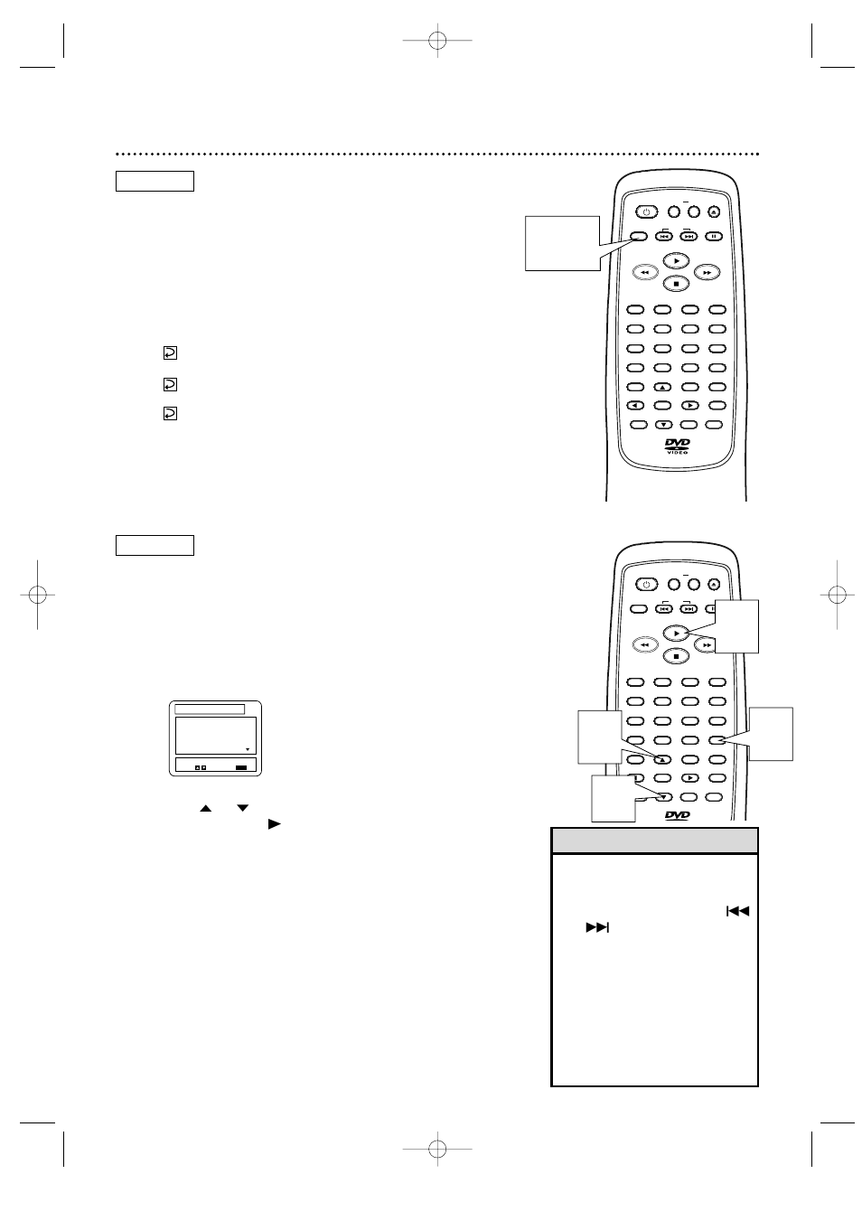 30 mp3 display information, mp3 track selection, Mp3 display information, Helpful hints | Mp3 track selection | Philips Magnavox MDV435 User Manual | Page 30 / 52